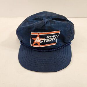 Vintage Sports Action Baseball Cap